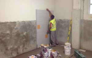 Remodelação de Balneários, Leiria - Novacobe