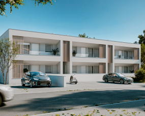 Edifício em construção, Alfeizerão – Alcobaça
